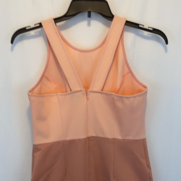 12th Heart Body Con Dress Color Block Peach Size L - Picture 5 of 9